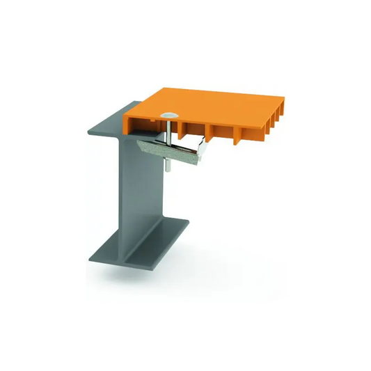 Visualisierung Fibrolux Befestigungsset FK für Sibo-Systeme, robuste Montageelemente im Einsatz