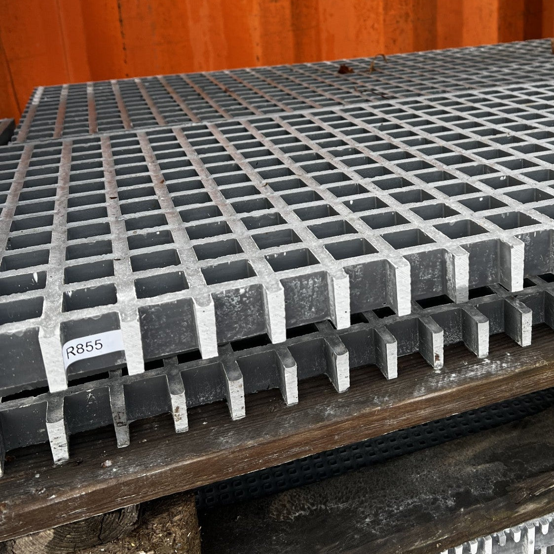 GFK-Gitterrost R855 – ISO 30 Grau 1310×480 mm | Restposten