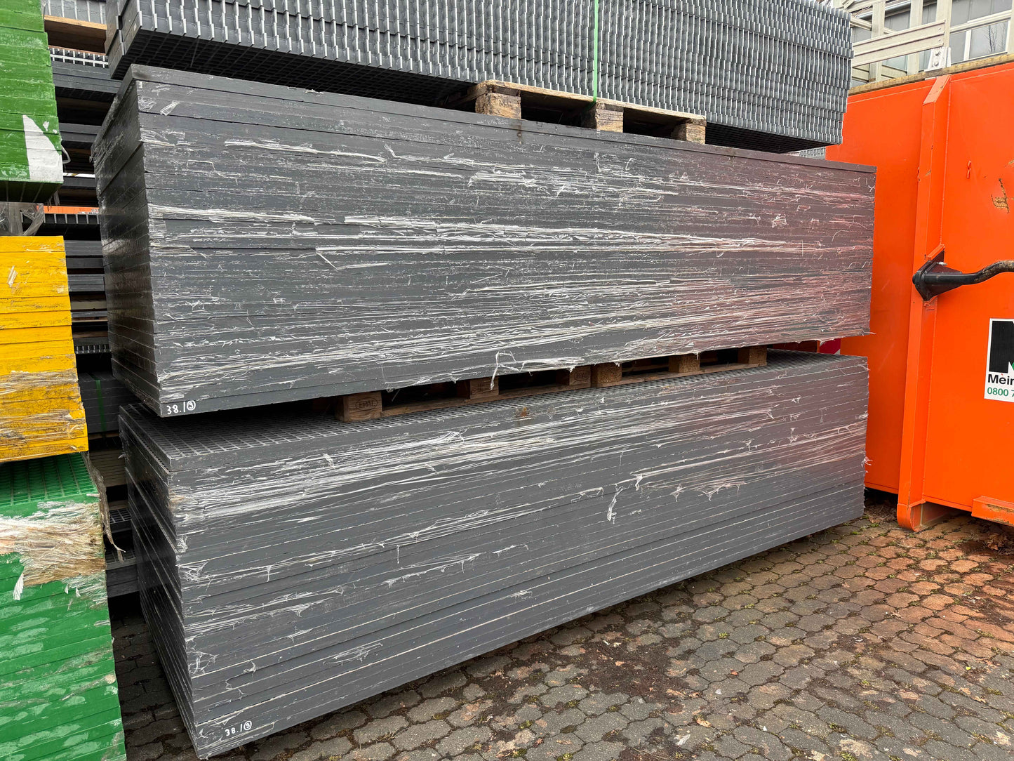 Griglia in PRFV R893 - ISO 38 grigio 3660×1220 | Scorte rimanenti