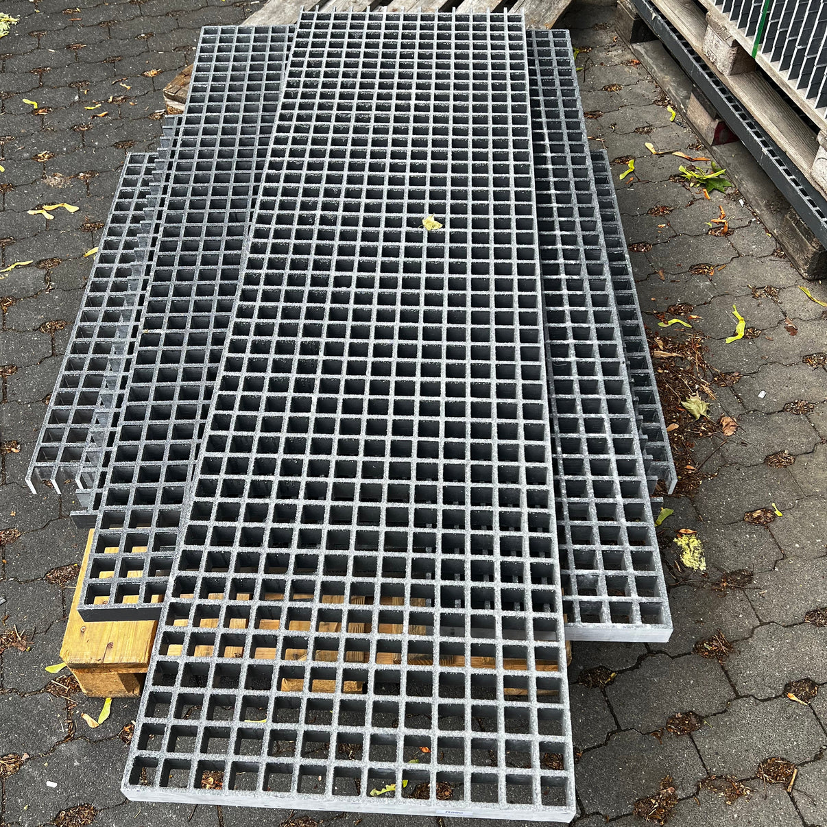 GRP grating R991 - 38 mm grey 1450 × 310 mm | Remaining stock