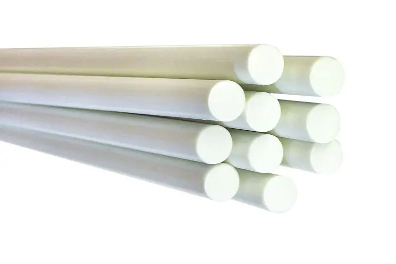 Pflanzstäbe aus GFK Grün und Weiß Fibrolux