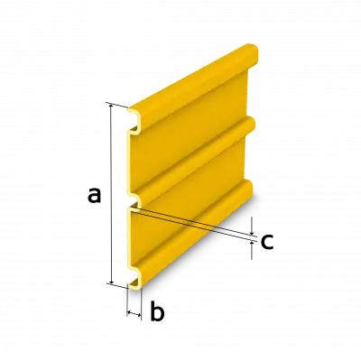 GFK Fußleiste Fibrolux