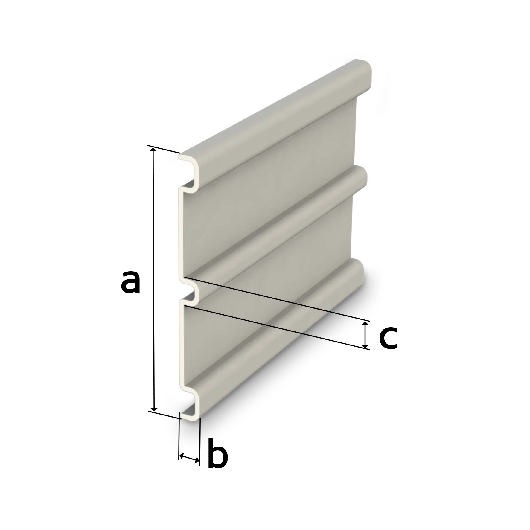 GFK Fußleiste Fibrolux