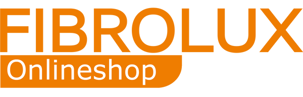 Fibrolux Onlineshop Logo, klares und modernes Markenzeichen für digitale Anwendungen und Webauftritt