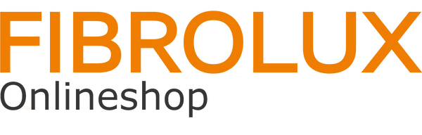 Fibrolux Logo Onlineshop, offizielles Markenlogo für den digitalen Handel und Webauftritt