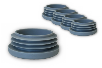 PE-Endkappe Stopfen für Rohr 40mm Fibrolux