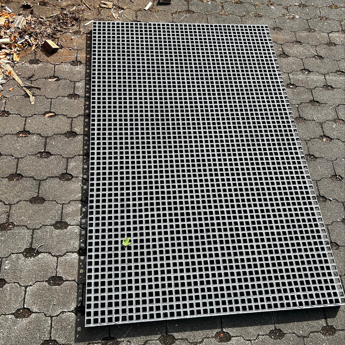 GFK-Gitterrost R1034 – ISO 50 grau 1530×1001 mm | Restposten