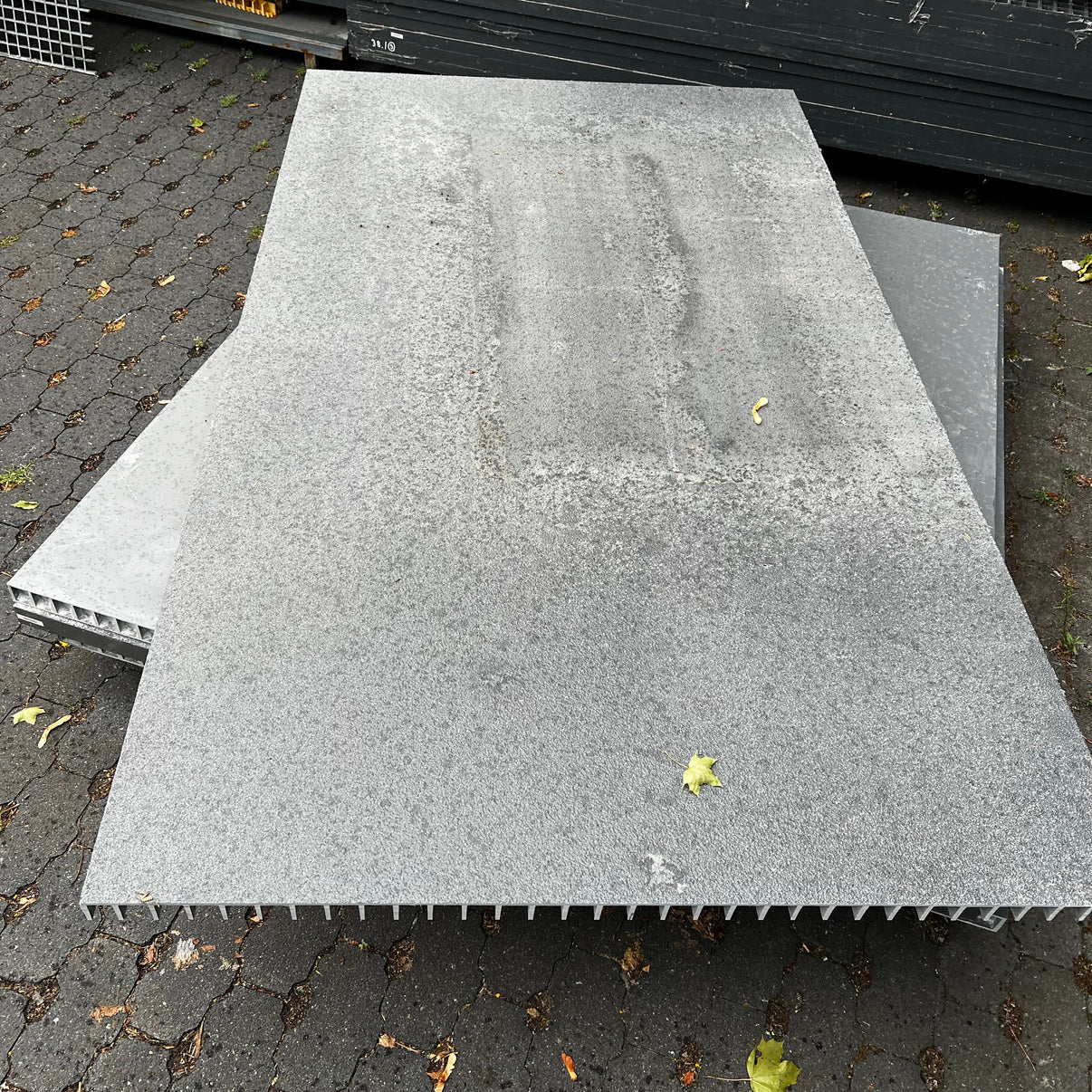 GFK-Gitterrost R1041 – P38 grau 2130×1220 mm | Restposten
