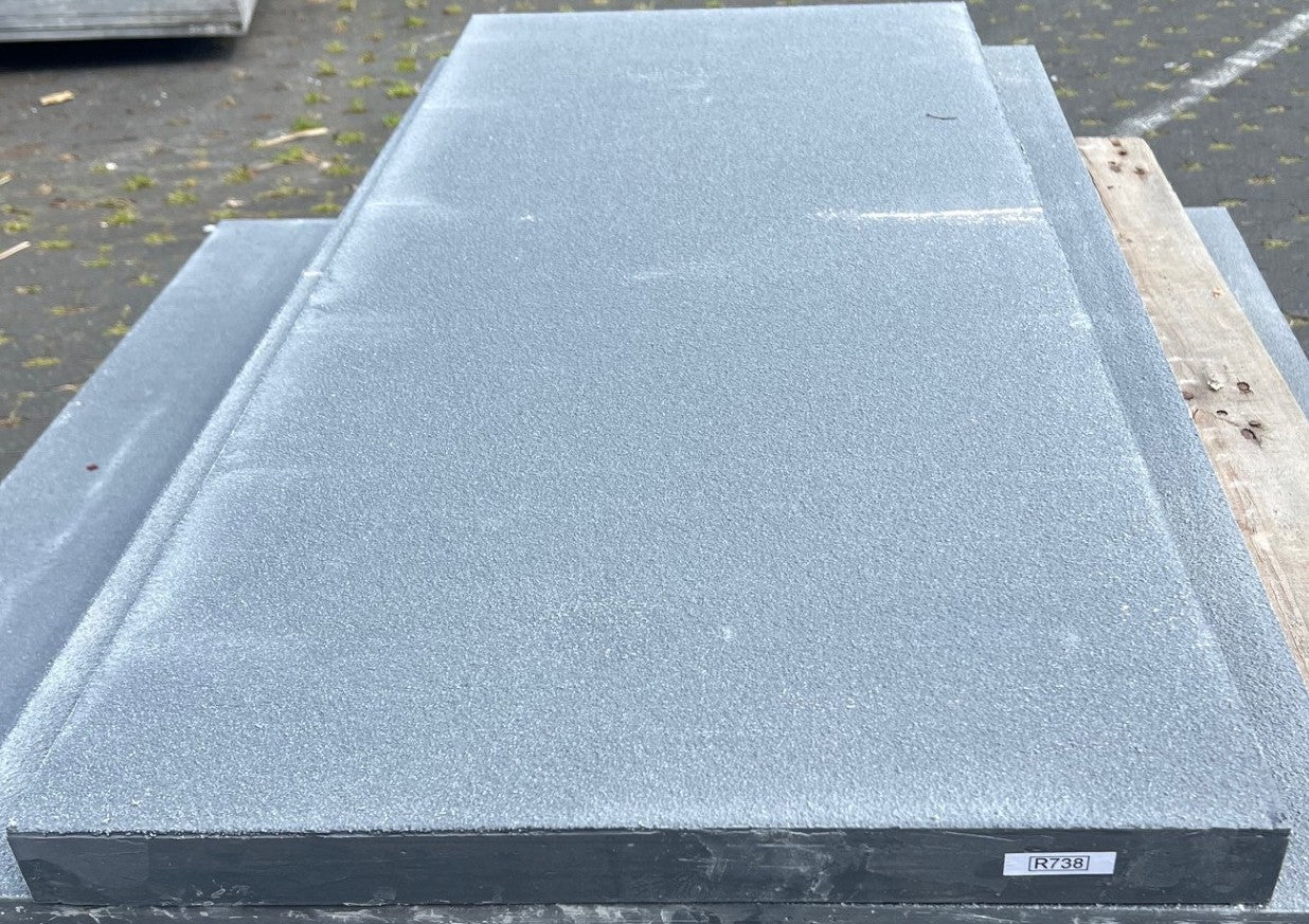 GFK-Sicherheitsboden R738 – P38 Grau 1220×510 mm | Restposten