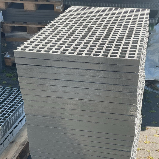 GFK-Gitterrost R756 – ISO 30 Grau 1000×575 mm | Restposten