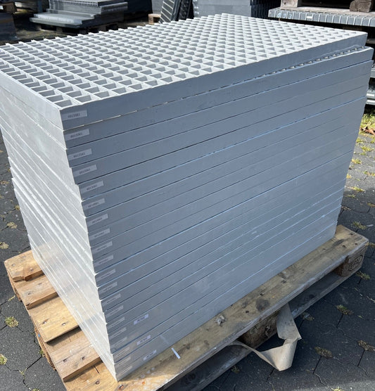 GFK-Gitterrost R765 – ISO38 Weiß 995×645 mm | Restposten