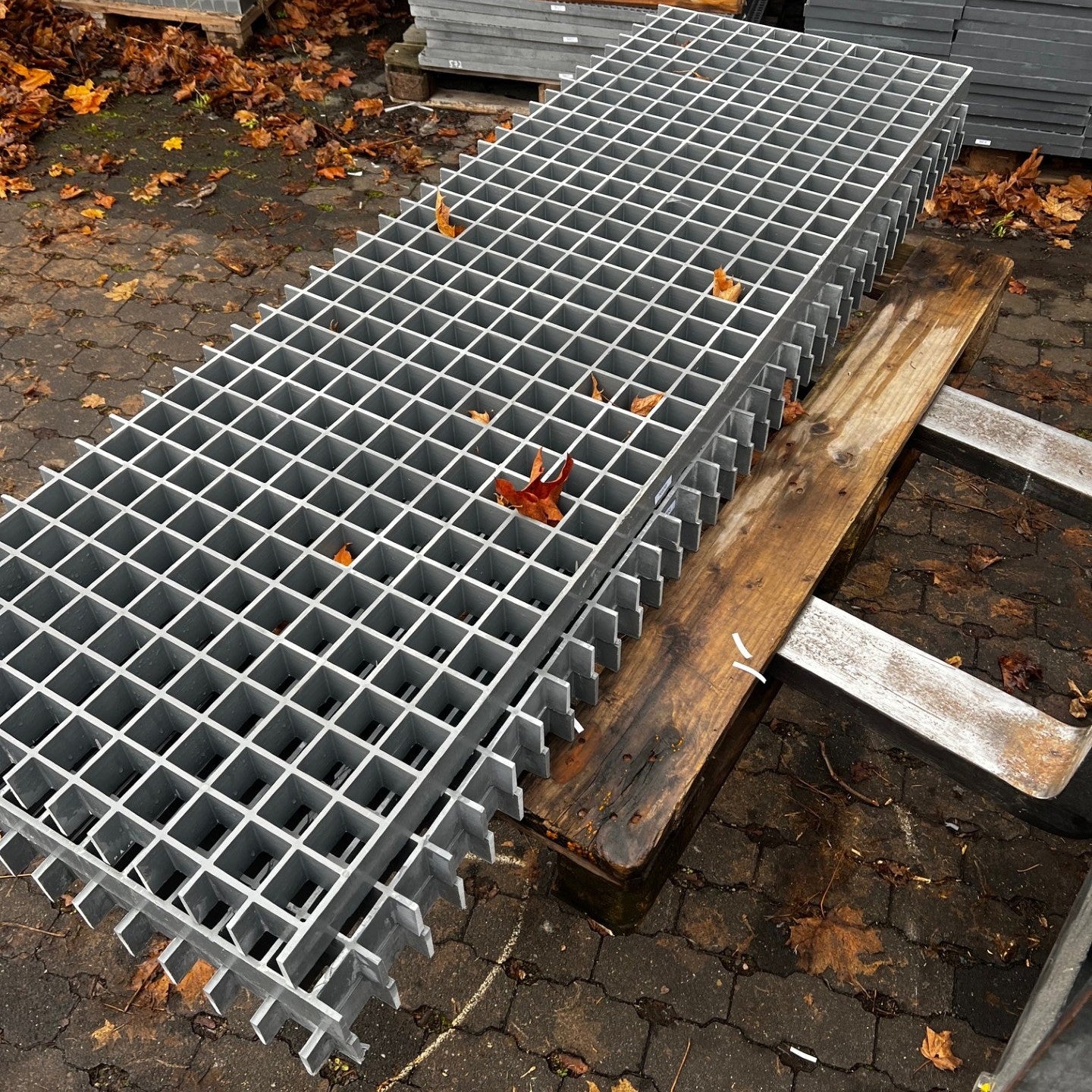 GFK-Gitterrost R856 – ISO 50 Grau 1760×590 mm | Restposten