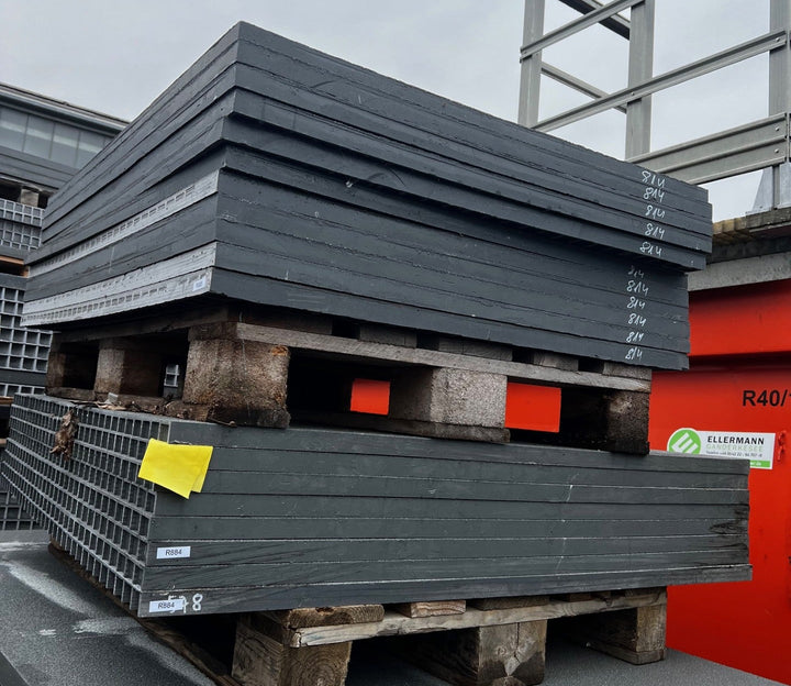 GFK-Gitterrost R885 – P25 grau 1220×915 mm | Restposten