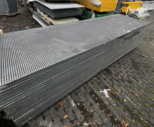 GFK-Gitterrost R899 – ISO 38 Grau 4000×1220 | Restposten