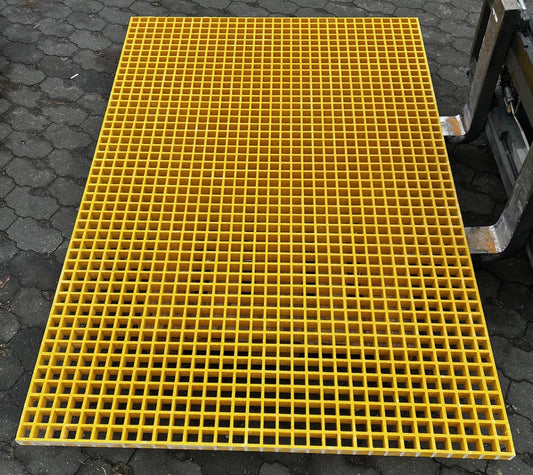 GFK-Gitterrost R914 – ISO 38 Gelb 1795×1220 | Restposten