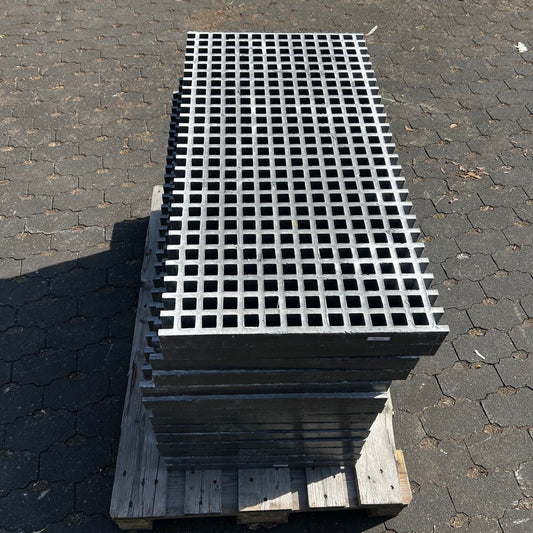 Griglia in PRFV R933 - ISO 50 heavy duty grey 990×510 mm | Scorte rimanenti