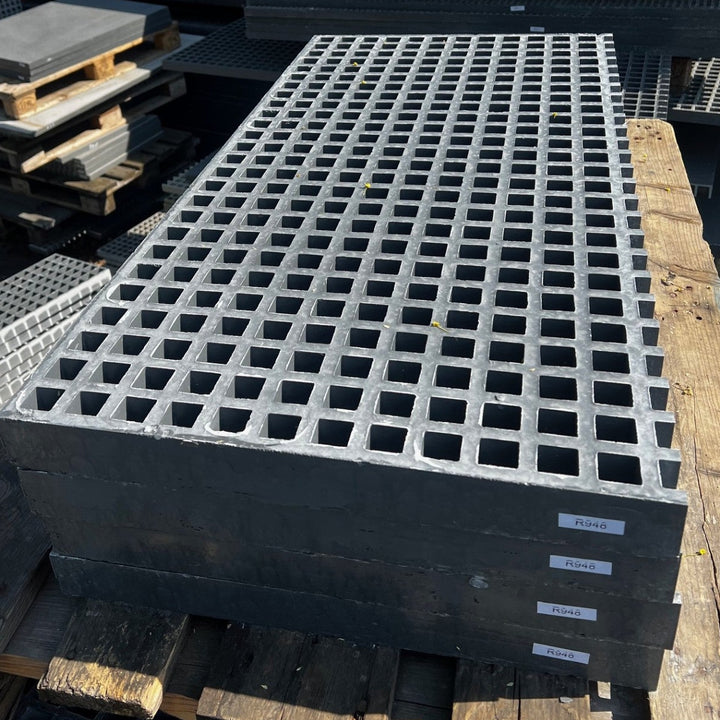 Kraty GRP R948 - ISO 50 Kraty do dużych obciążeń szare 995×480 mm | Pozostały zapas