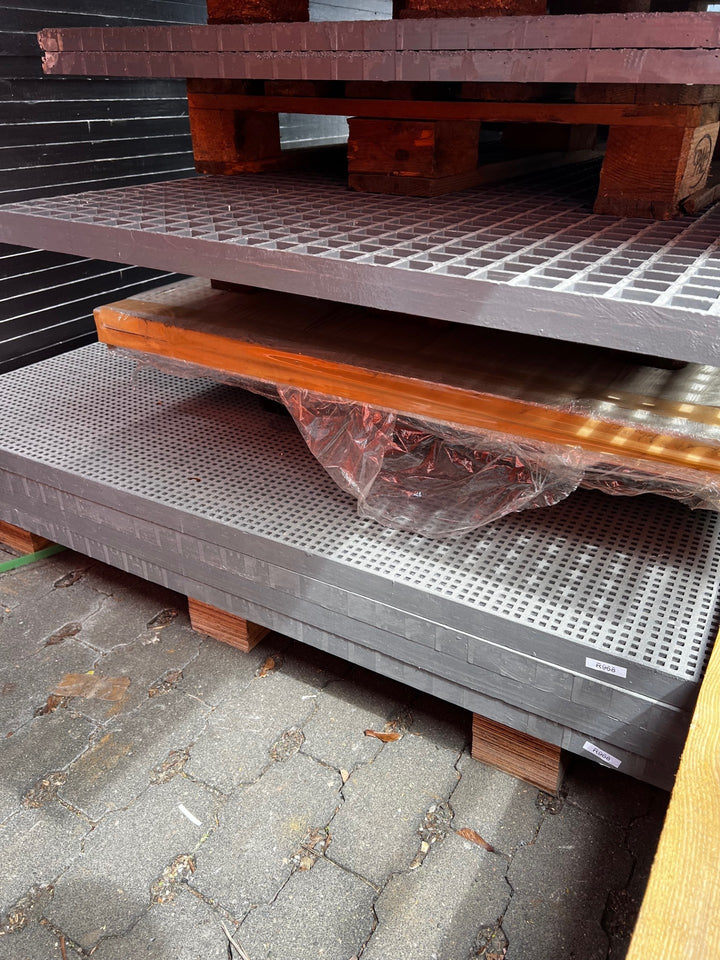 Rejilla en PRFV R968 - 38 mm gris 2000 × 1500 mm | Existencias restantes