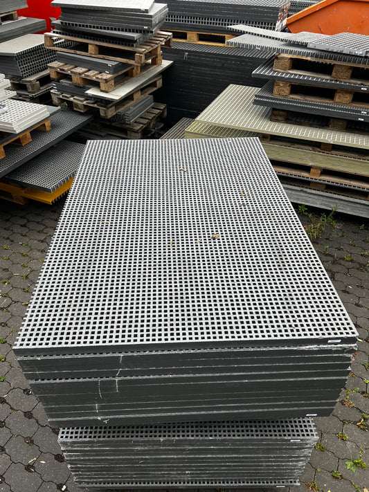 Griglia in PRFV R977 - 38 mm grigio 1525 × 1065 mm | Scorte residue