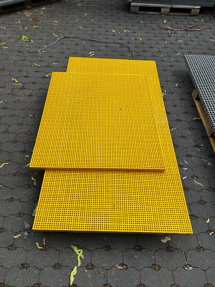 Rejilla de PRFV R983 - 38 mm amarillo 1960 × 1007 mm | Existencias restantes