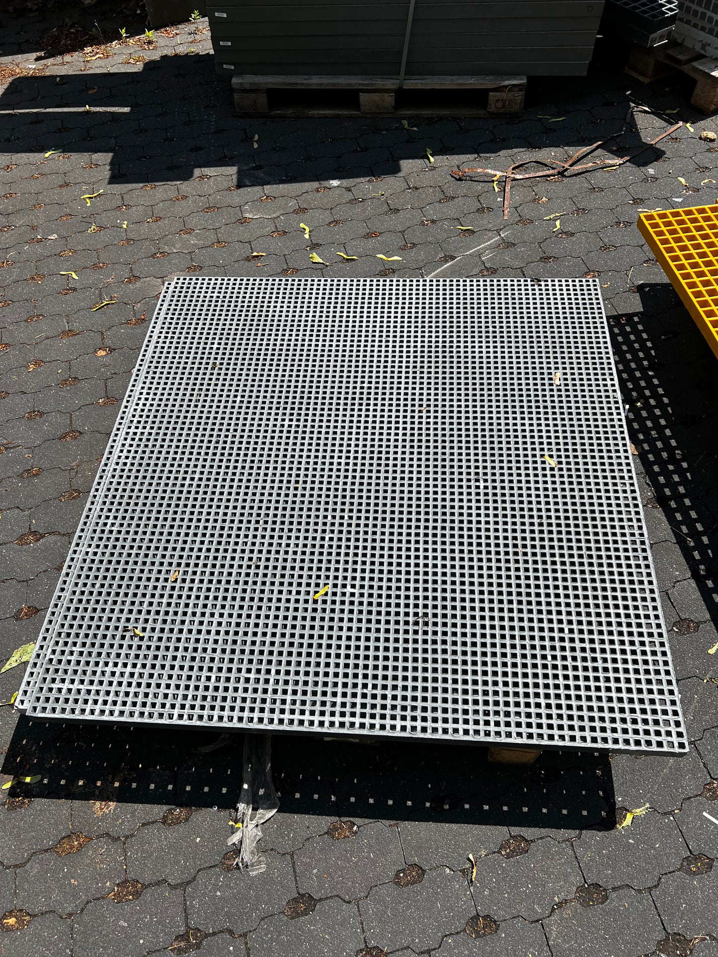 GFK-Gitterrost R987 – 38 mm grau 1300 × 1200 mm | Restposten
