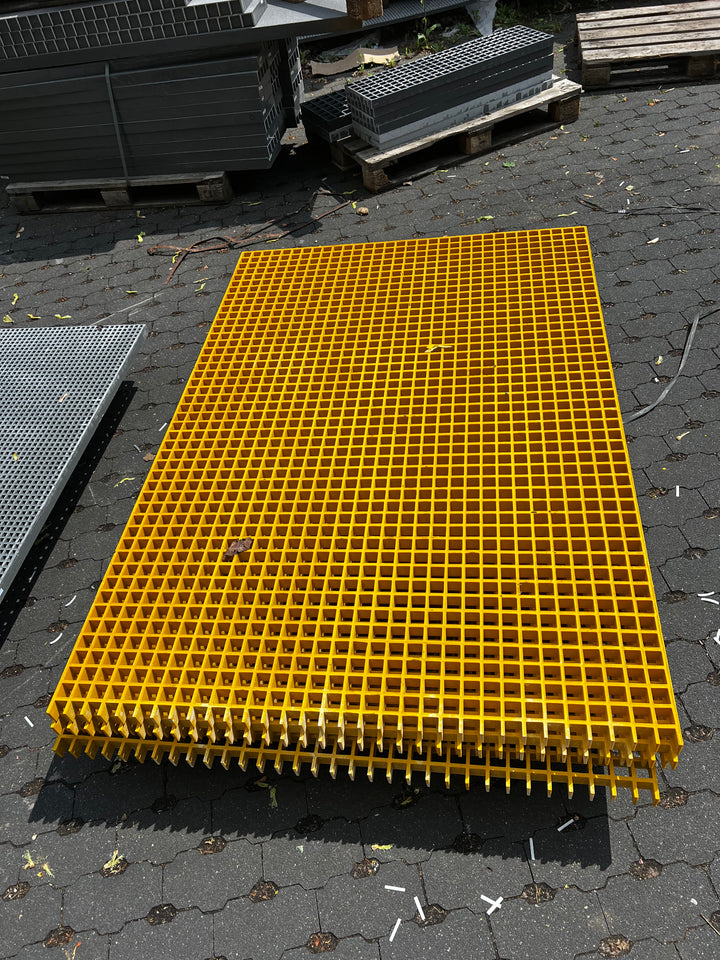 Griglia in PRFV R988 - 38 mm giallo 1790 × 1220 mm | Scorte rimanenti