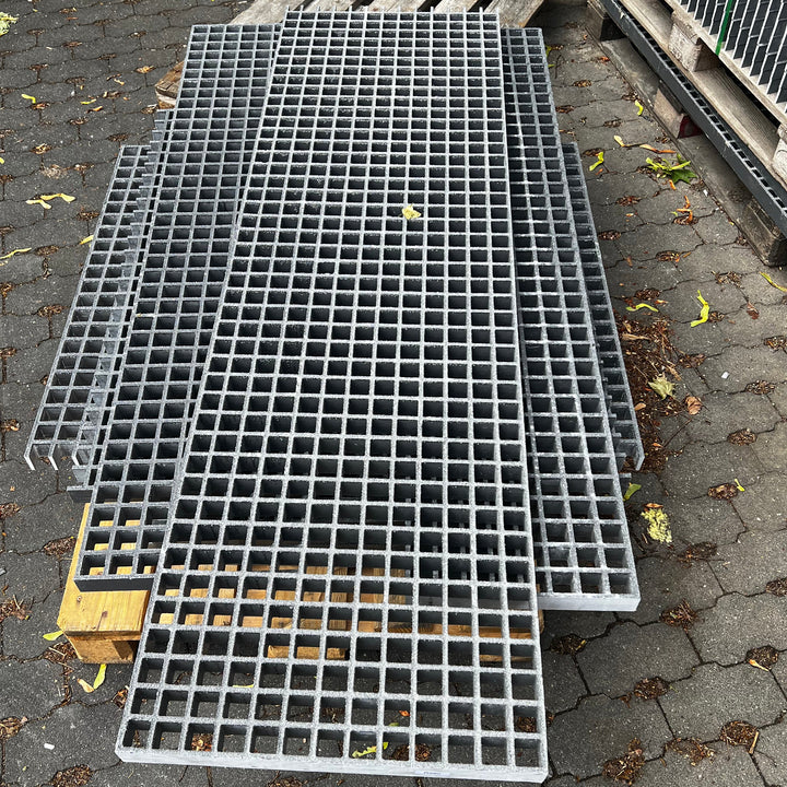 Griglia in PRFV R991 - 38 mm grigio 1450 × 310 mm | Scorte rimanenti